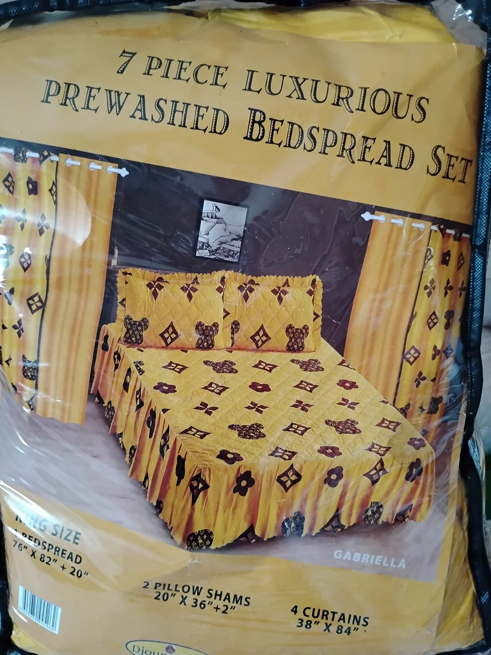 N/A piece bedspread